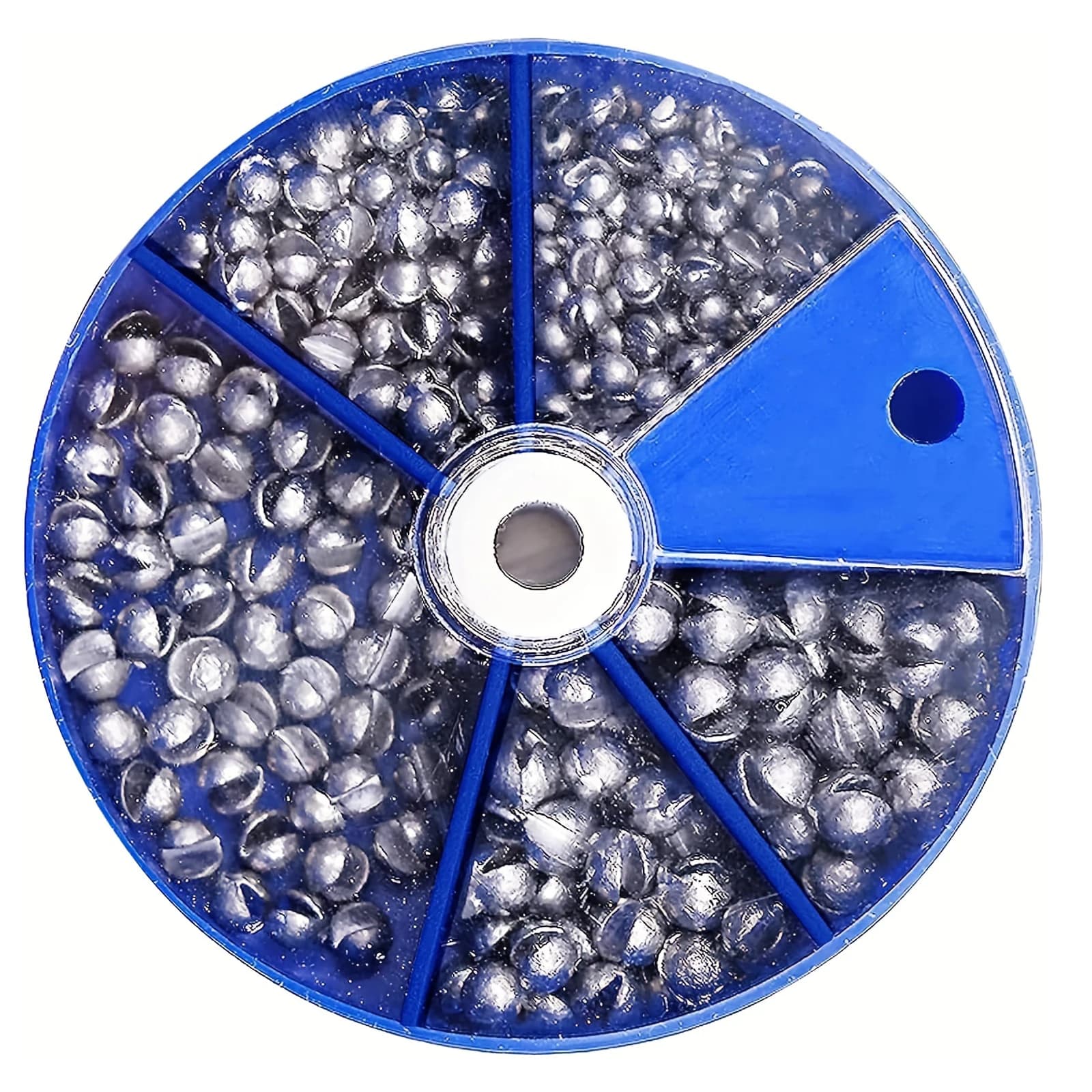 Plombs de pêche démontables ronds, 230 et 107 pièces, plombs split shot pour ligne