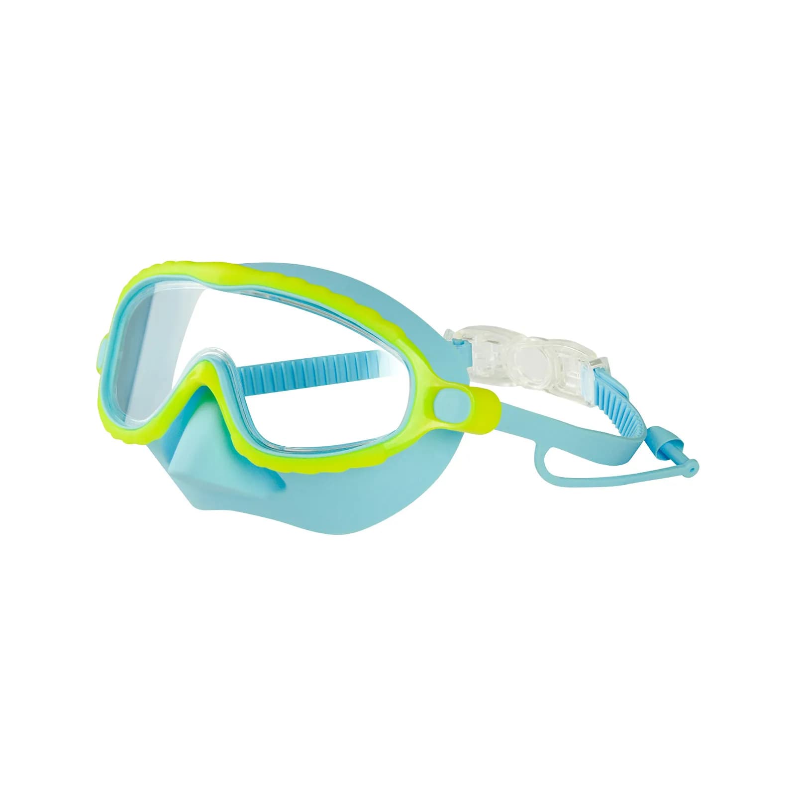 Lunettes de natation enfants 3-15 ans grand cadre HD anti-buée étanches silicone confortables