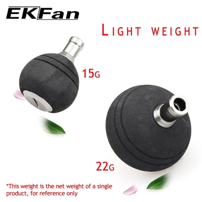 Boutons EVA EKfan 38/50MM Roulements 7x4x2.5MM Axe 4MM Manette Moulinet SHI&DAI DIY Pêche