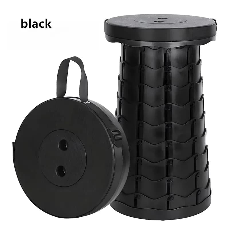 Tabouret pliant réglable pêche camping portable pour multi-scénarios extérieurs