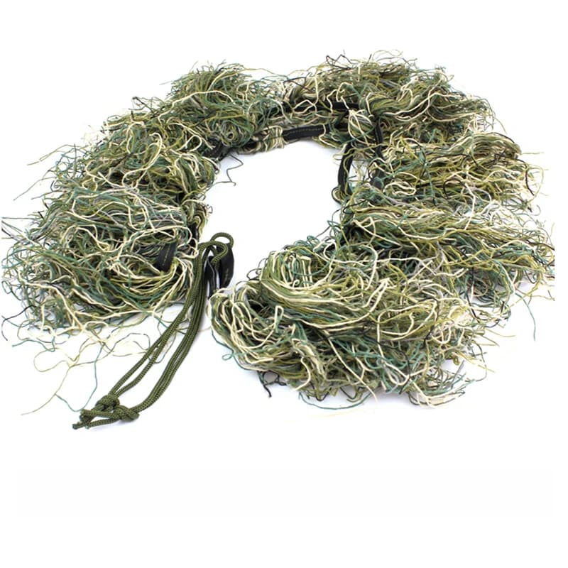 Accessoires camouflage Ghillie pour pêche - Rembourrage feuillu pour tenue de pêche