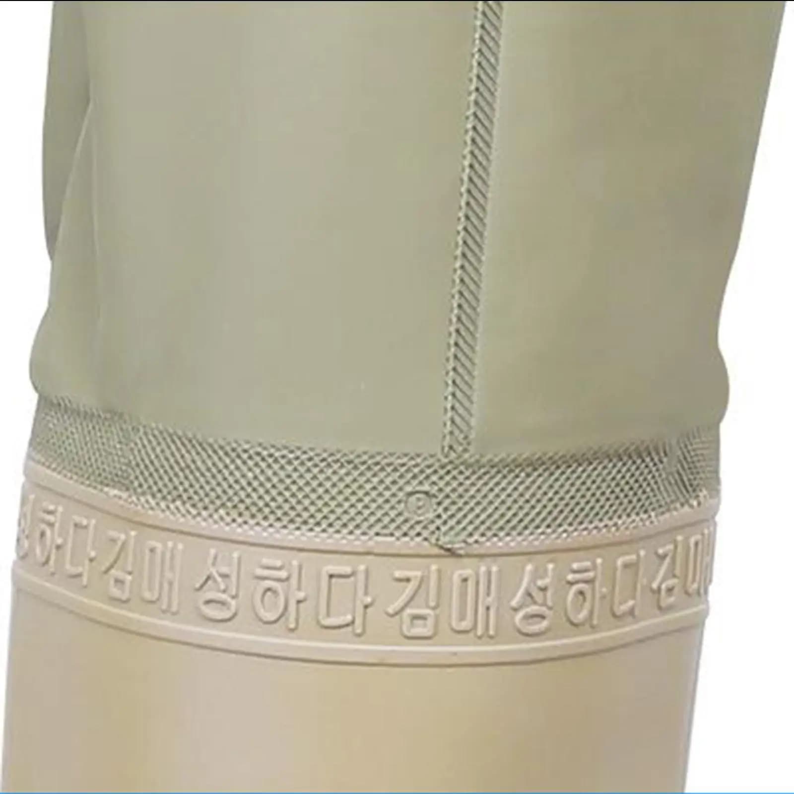 Bottes cuissardes agriculture plantation PVC avec semelle crampons - Bottes de pluie confortables hommes femmes