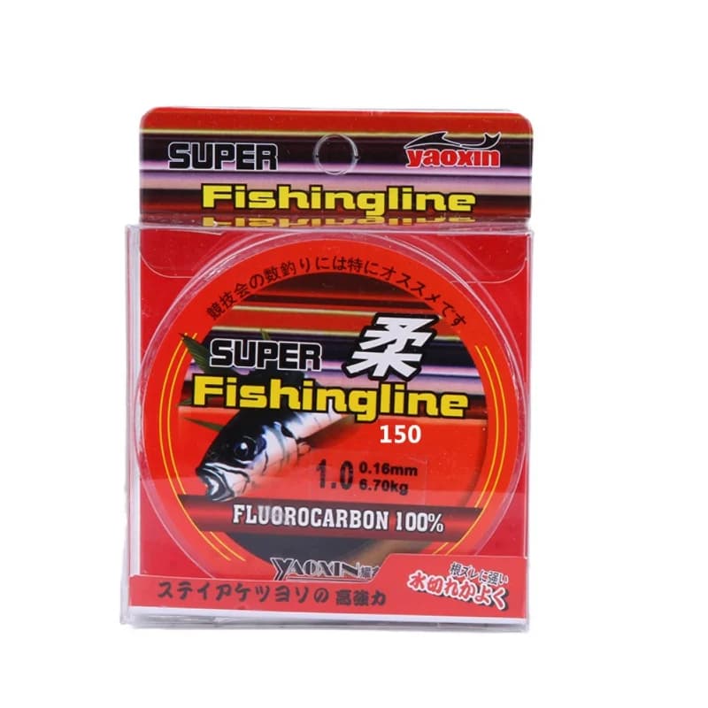 Ligne de pêche monofilament japonaise super résistante 100m 200m, transparente et durable pour vos appâts