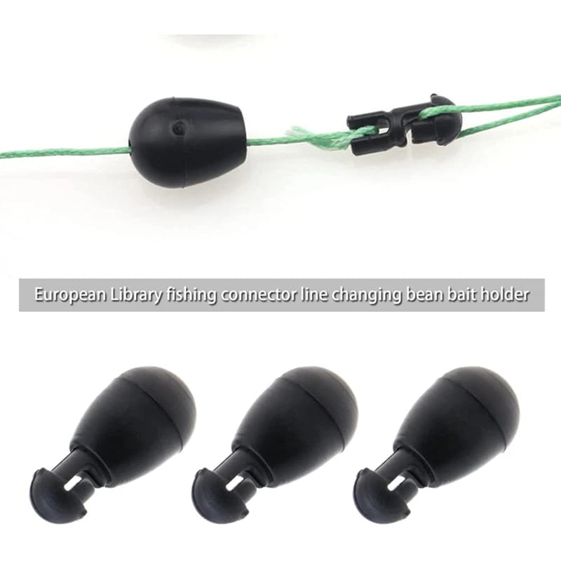 50PCS perles connecteur feeder méthode pêche carpe - accessoires montage rapide change rapide 2023