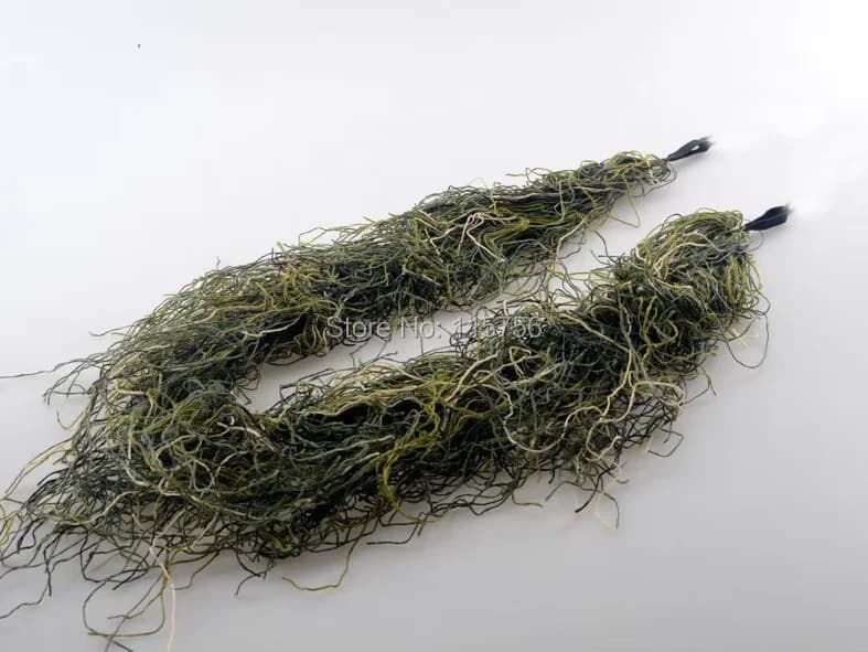 Enroulement fusil camouflage ghillie corde pour sniper paintball chasse pêche accessoires discrétion