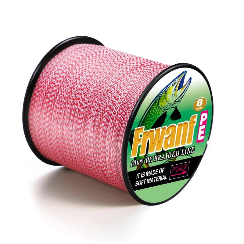 Ligne de Pêche PE Japonaise Super Résistante 8 Brins 500m 300LB Multifilament pour Pêche Sportive