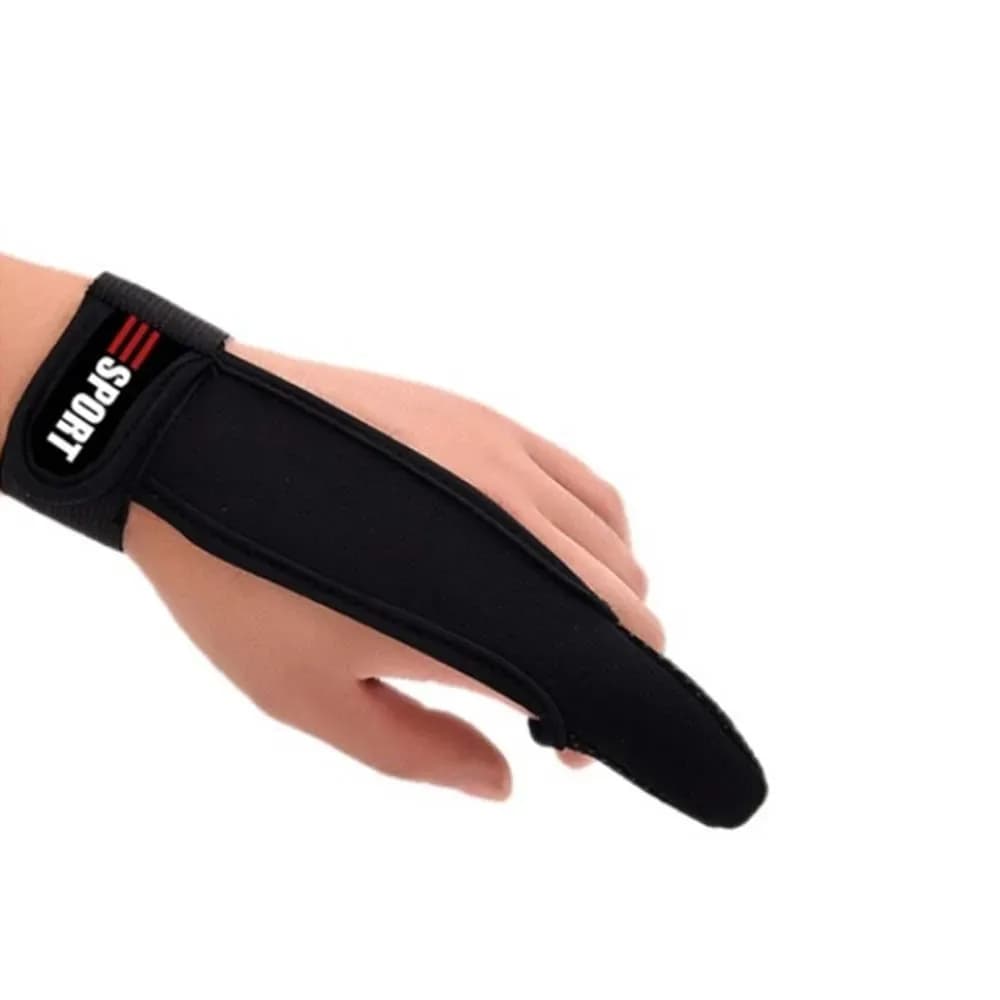 Gants de pêche respirants anti-dérapage un doigt - Protection extérieure pour pêcheur professionnel
