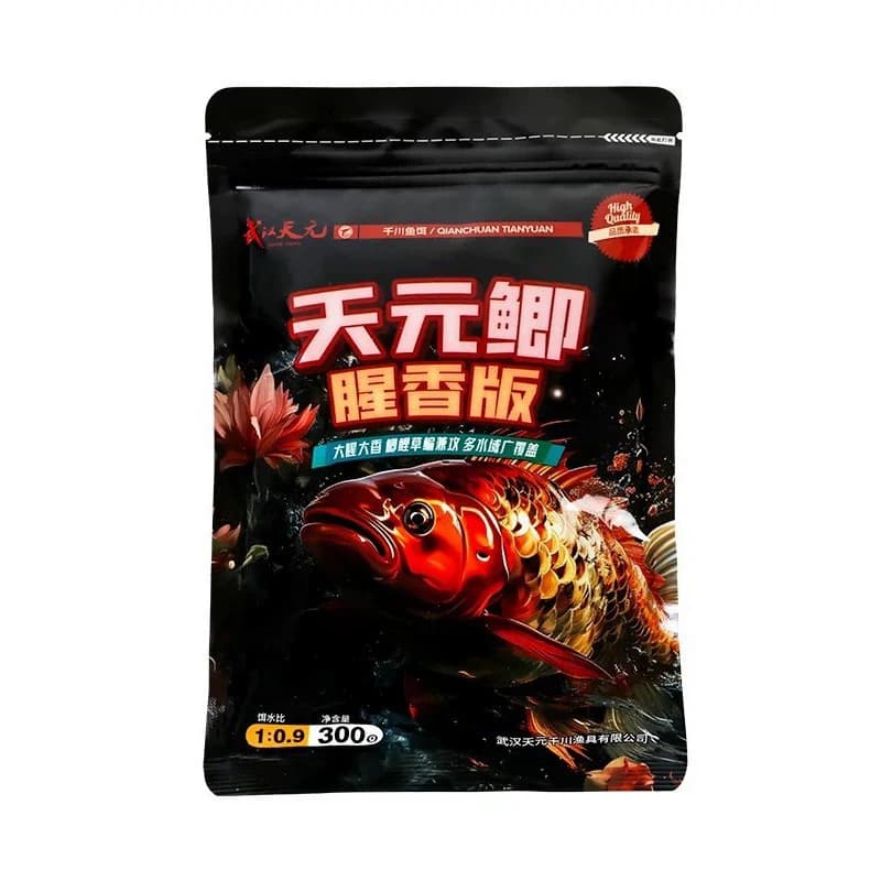 Amorce Tianyuan saveur sucrée pour carpe et carassin - appât rapide pêche hiver automne eau douce
