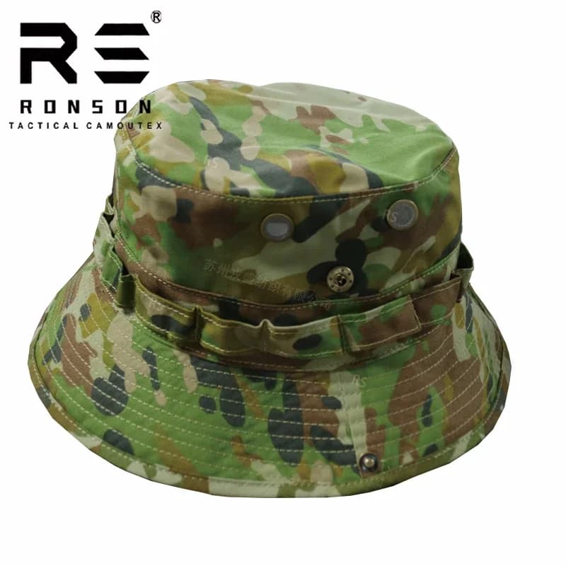 Chapeau camouflage neige Rhodesian Big Five été pêche camping protection solaire bennie tactique