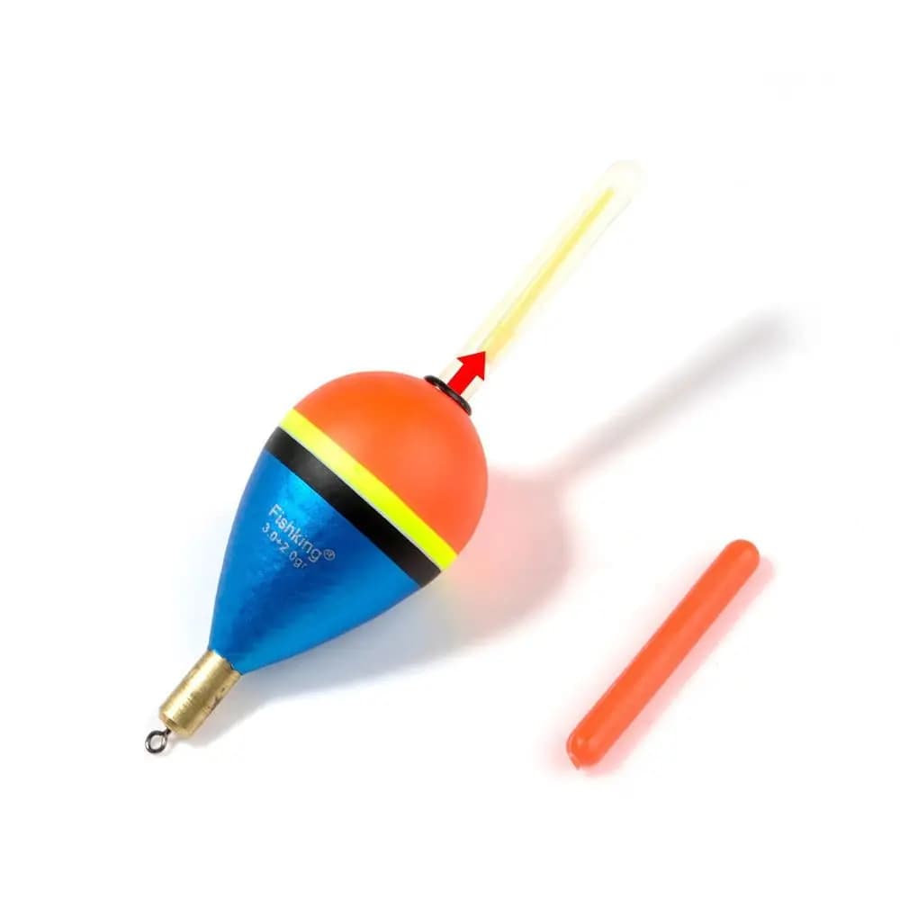 Flotteurs de pêche plastique 2.0g à 5.0g avec tube coulissant - Sensibilité et polyvalence