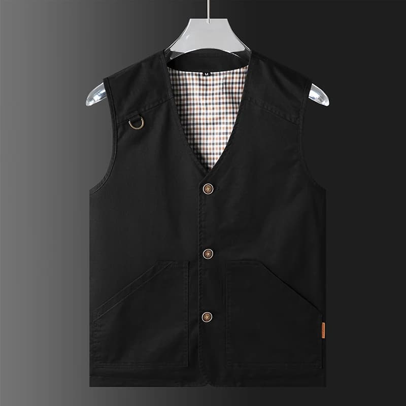Veste homme 8XL pêche et loisirs extérieur en coton confortable pour jeune et adulte