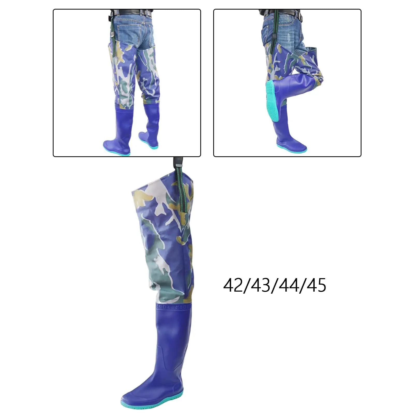 Cuissardes de pêche étanches pour hommes et femmes - Bottes de rivière confortables et imperméables