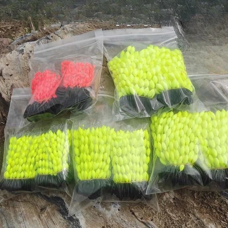 Flotteur pêche 60 pièces 10 packs multifonction 6 en 1 type étoile sept étoiles flottant mousse accessoires