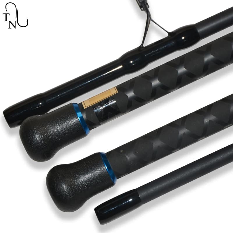Bouchon de talon TN06-1 pour cannes à pêche avec protection renforcée et capuchon gimbal durable