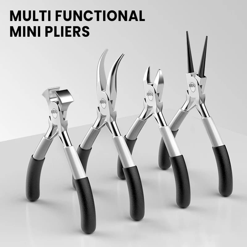 Pince à bec pointé longue multifonction - Mini pince électricien pour travaux précis pêche