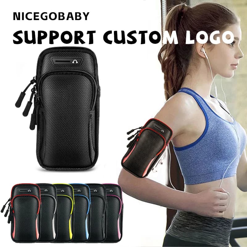 Brassard running téléphone étanche léger pour sport outdoor hommes femmes accessoire sportif