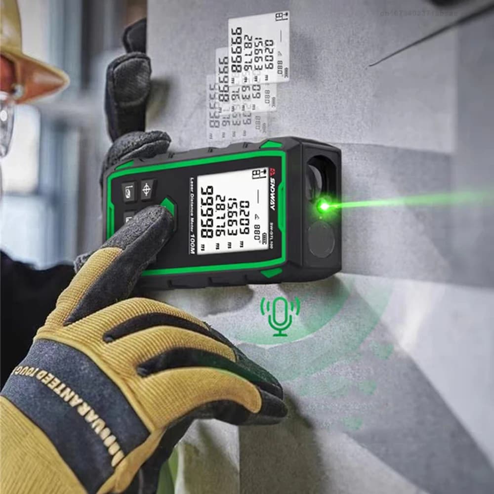 Télémètre laser SNDWAY mini avec règle électronique pour pêche précise et mesures rapides