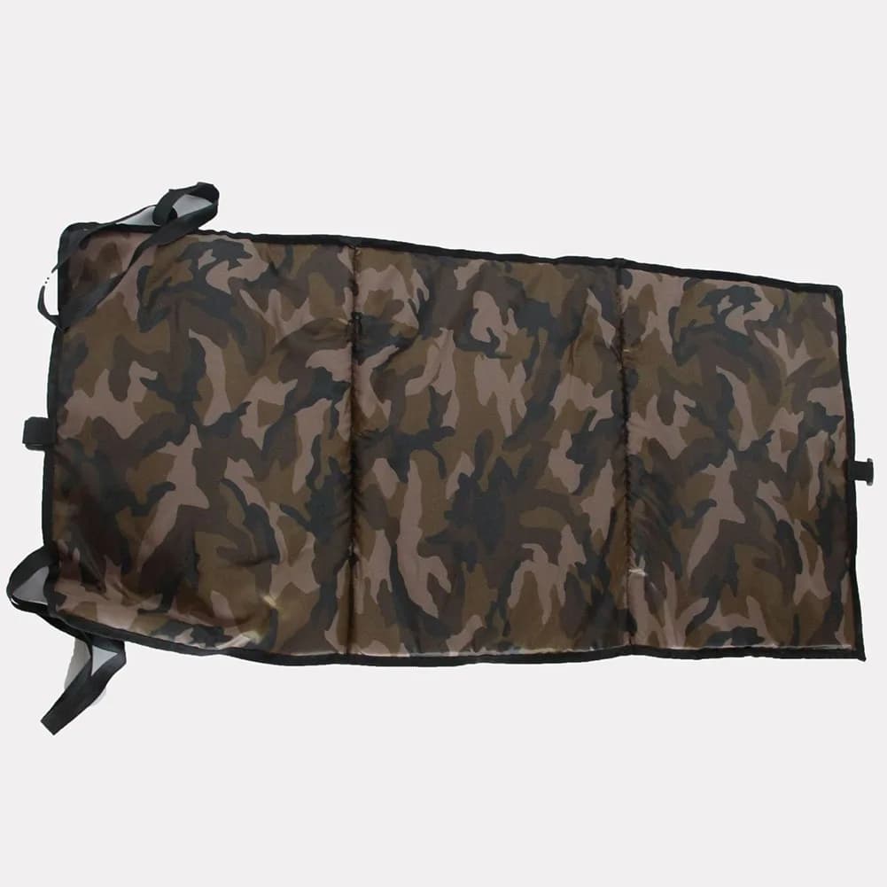 Tapis décrochage pêche carpe pliable - Équipement randonnée pêche pour session extérieure