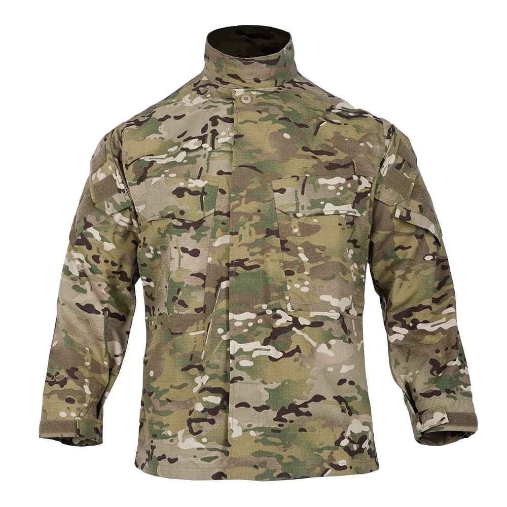 Veste camouflage tactique manches longues chasse - Uniforme entraînement paintball pêche outdoor