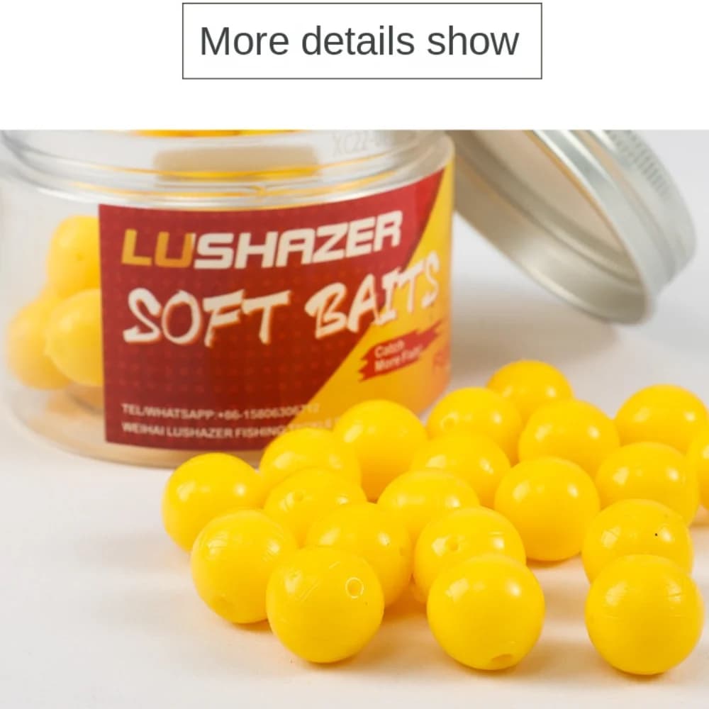 Boîte fishing tackle 2024 jelly bait fruity bean - appâts artificiels fruités pour pêche carpe