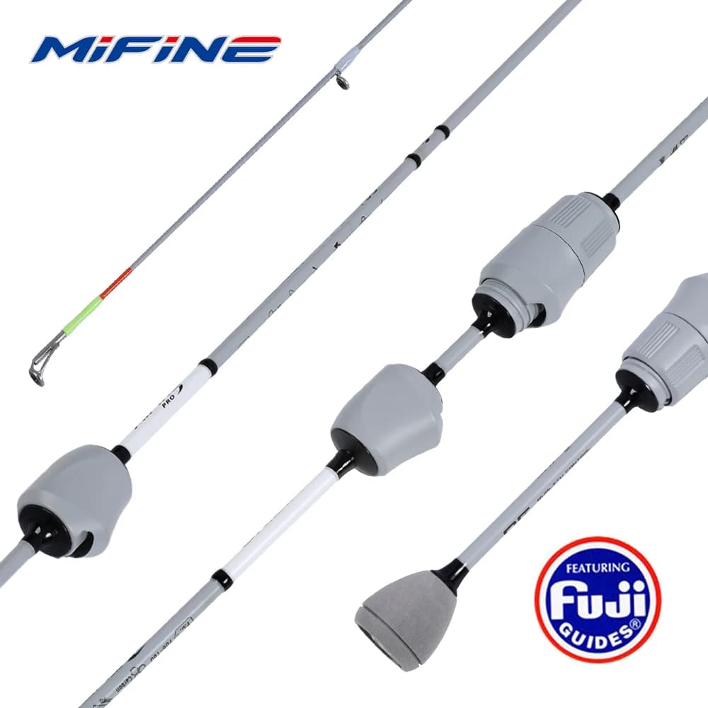 Canne à pêche ultralégère Mifine GHOST BLADE XUL 0.2-0.6g carbone 30T pour truite action rapide