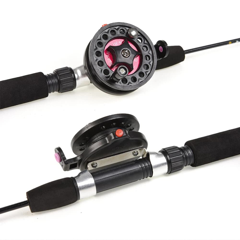 Canne télescopique ultra légère courte portable - Pêche mer rivière lac réservoir glace polyvalente