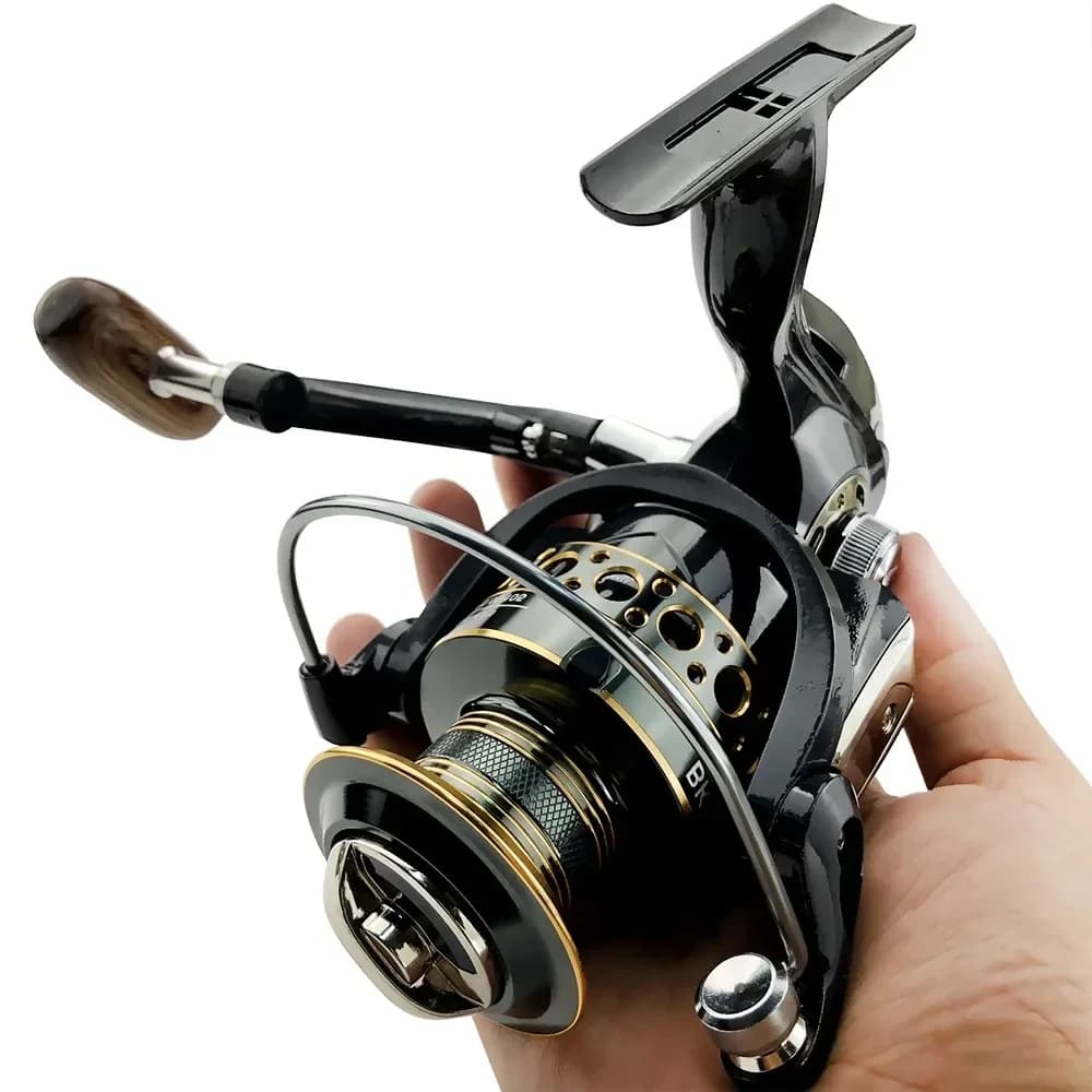 Moulinet spinning Okuma metalultra léger frein 18kg outil pêche 2025