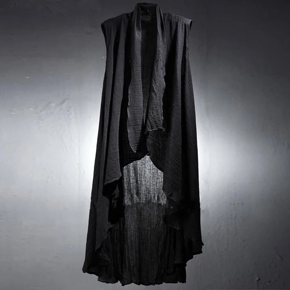 Veste sans manches légère respirante mi-longue streetwear pour homme campus 2025