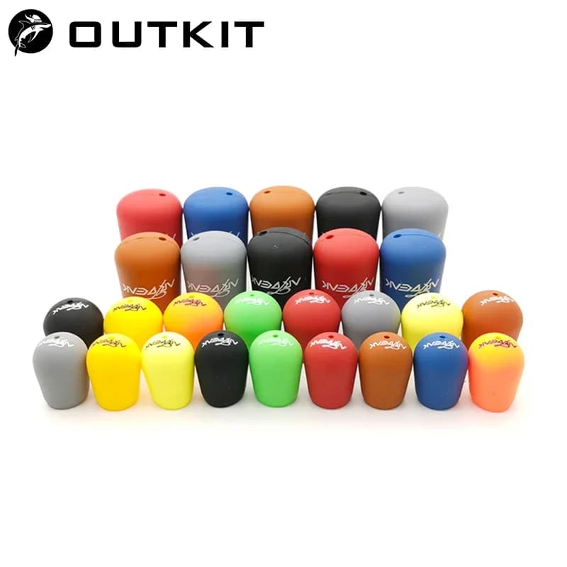 Étui de protection gel de silice pour manche de canne à pêche OUTKIT - Accessoire de pêche durable et pratique