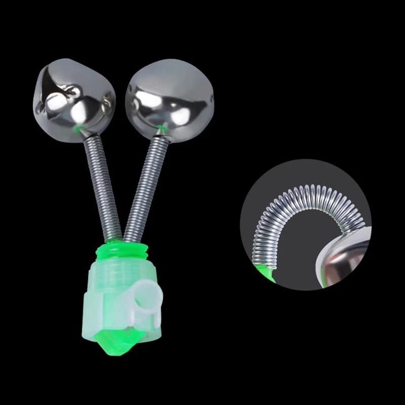 Lot de 5 ou 10 indicateurs de touches clipables - Alarme à clip et clochette verte ABS pour détecter les touches