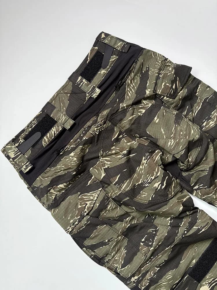 Pantalon tactique camouflage tigre jungle G3 - Résistance déchirure pour pêche aventure