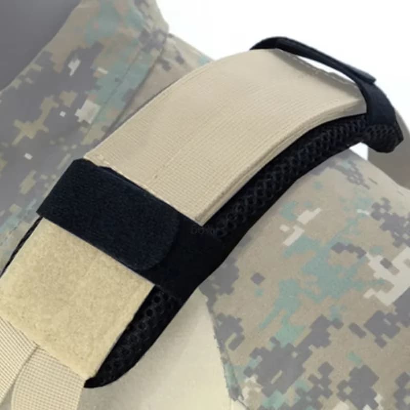 Paire de coussinets d'épaule tactiques - Protection confortable pour sacs et gilets de pêche