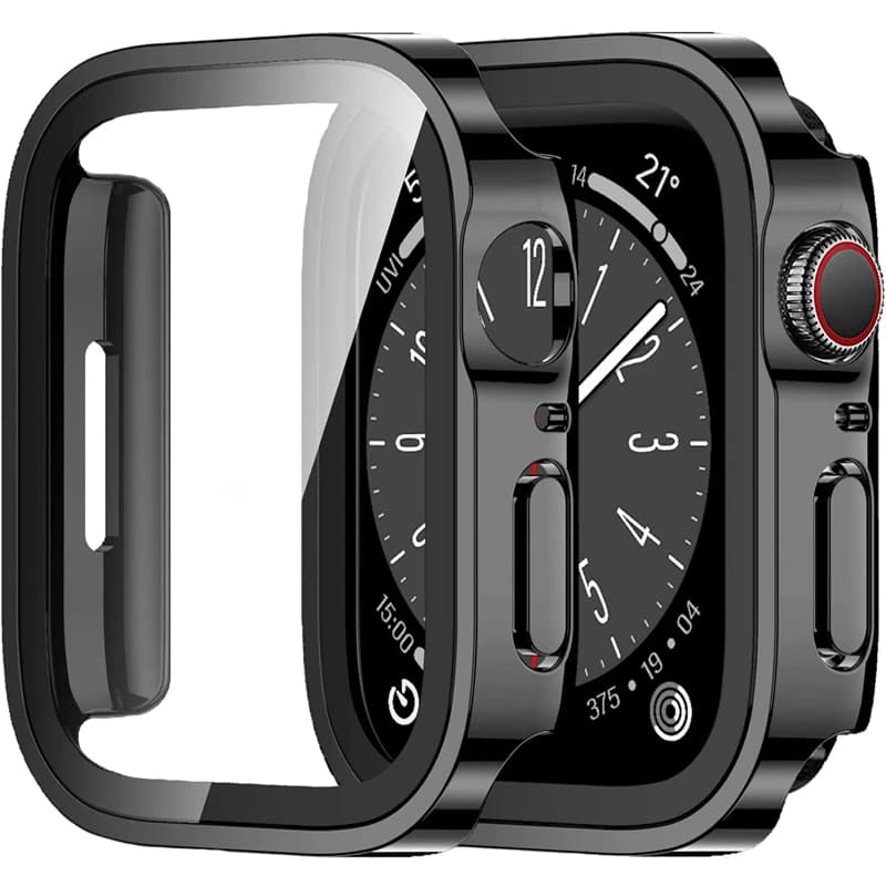 Étui étanche protection verre trempé Apple Watch - Compatible Ultra séries 5 à 10 40-49mm waterproof