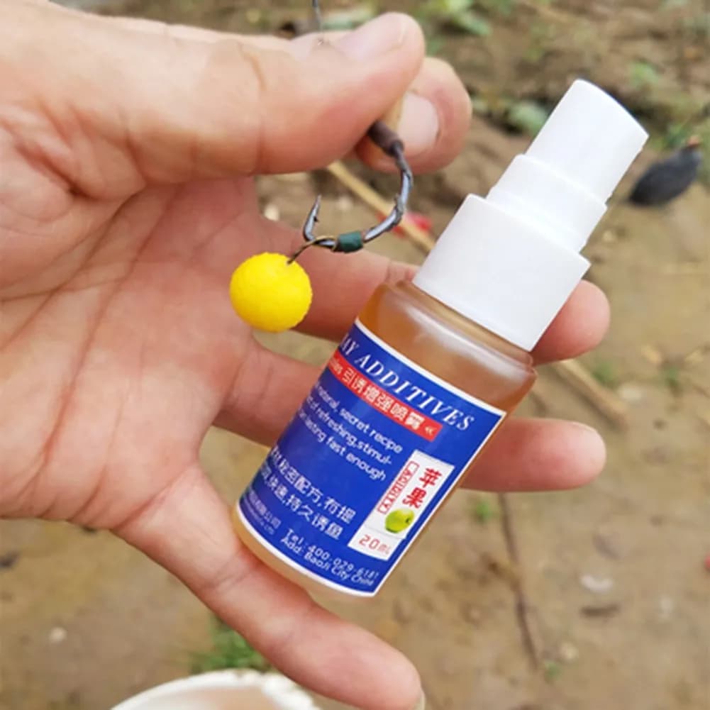 Spray attractant pêche 20ml naturel - Additif appât absorption rapide pour captures accrues