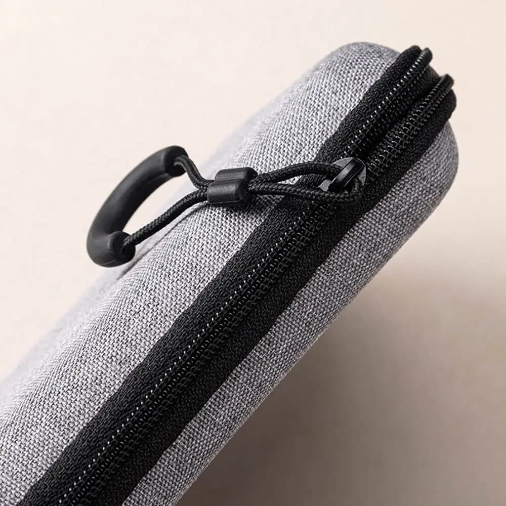 Pochette EVA mini pour AirPods et câbles - Étui de protection zippé pour accessoires numériques portables
