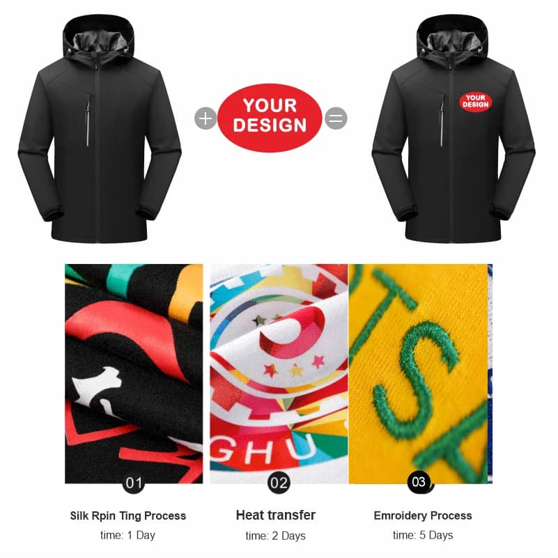 Veste hiver personnalisée pêche - Vêtement technique avec logo pour pêche professionnelle