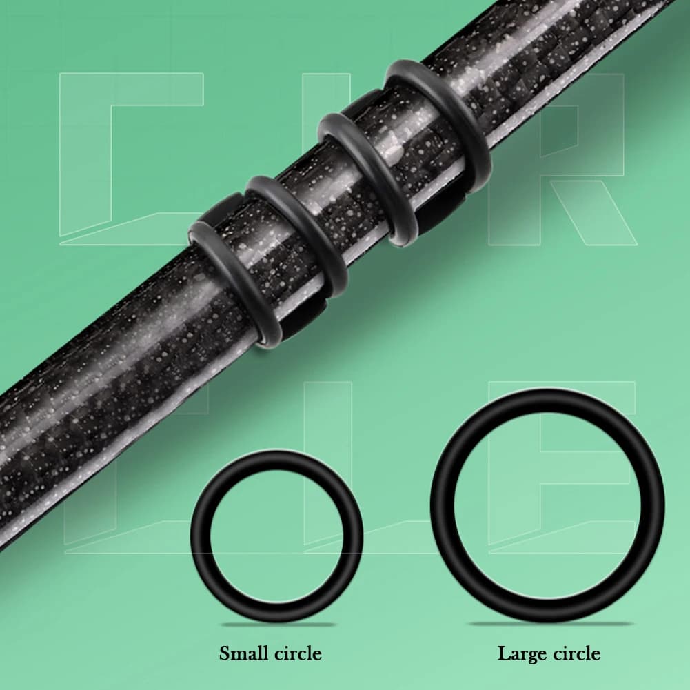 Support appât magnétique fixation élastique leurres hameçon protection canne accessoires