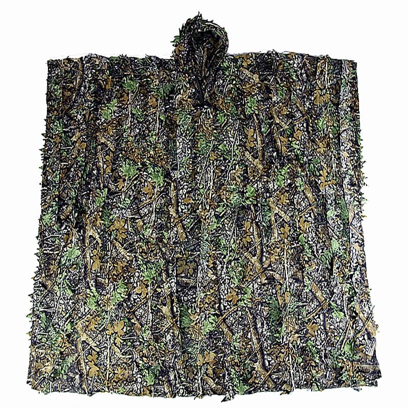 Cape camouflage érable 3D été - Tenue légère pêche estivale discrète