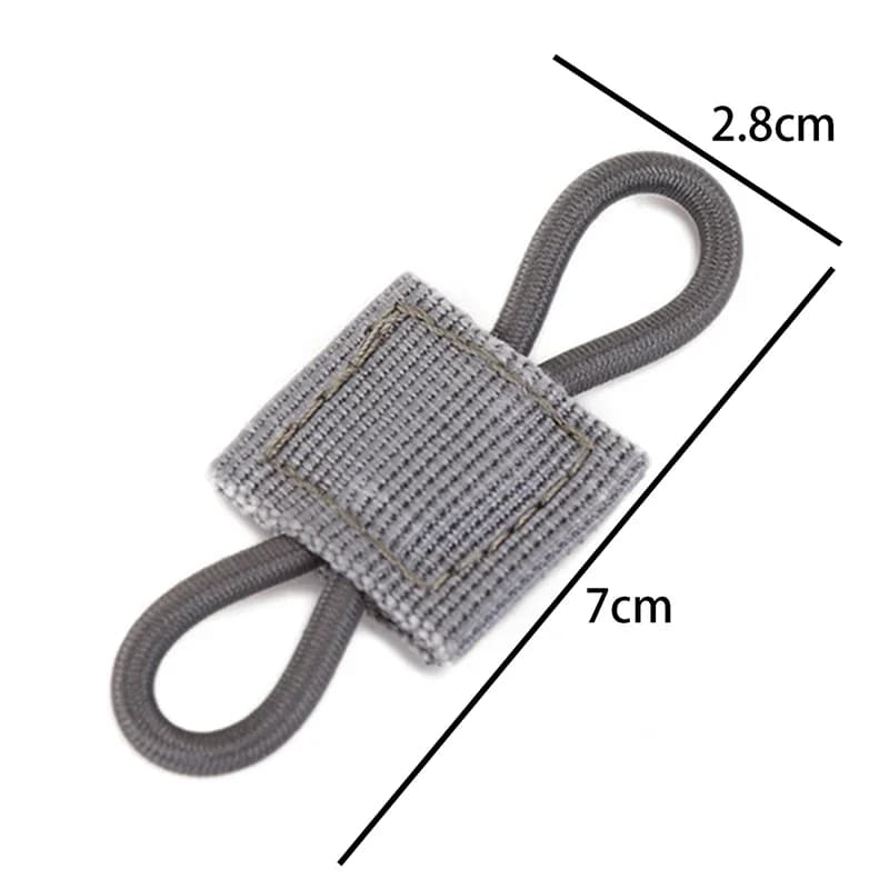 10 attaches tactiques Molle pour gilet de chasse pêche - Accessoires fixation système sangles outdoor
