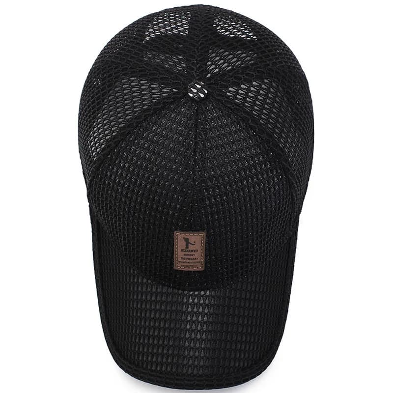 Casquette mesh élégante pêche été - Léger respirant père pêcheur - Essentiel activités outdoor