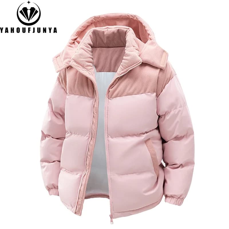 Veste hiver homme à capuche amovible - Parka chaud outdoor - Veste coupe-vent casual pour homme