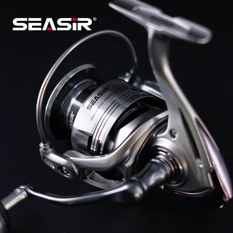 Moulinet spinning SEASIR CONTRA MAX 3000-8000 frein mer 5.1:1/5.7:1 en alliage aluminium durable