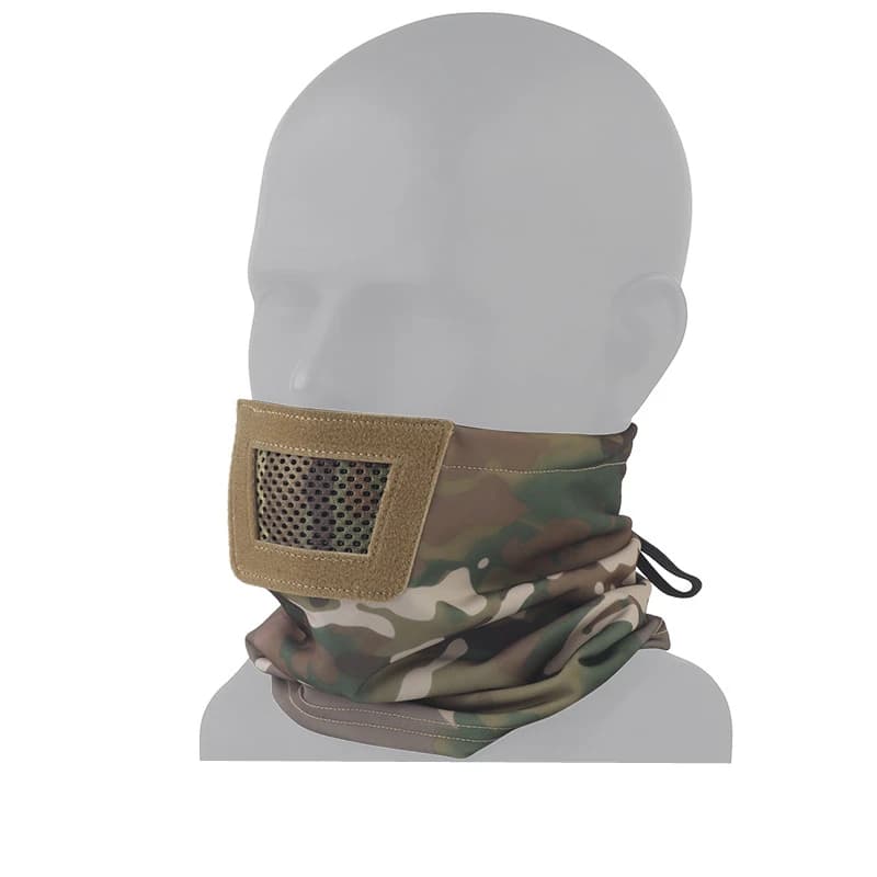 Masque chevalier pliable demi-visage pêche entraînement tir protection extérieure