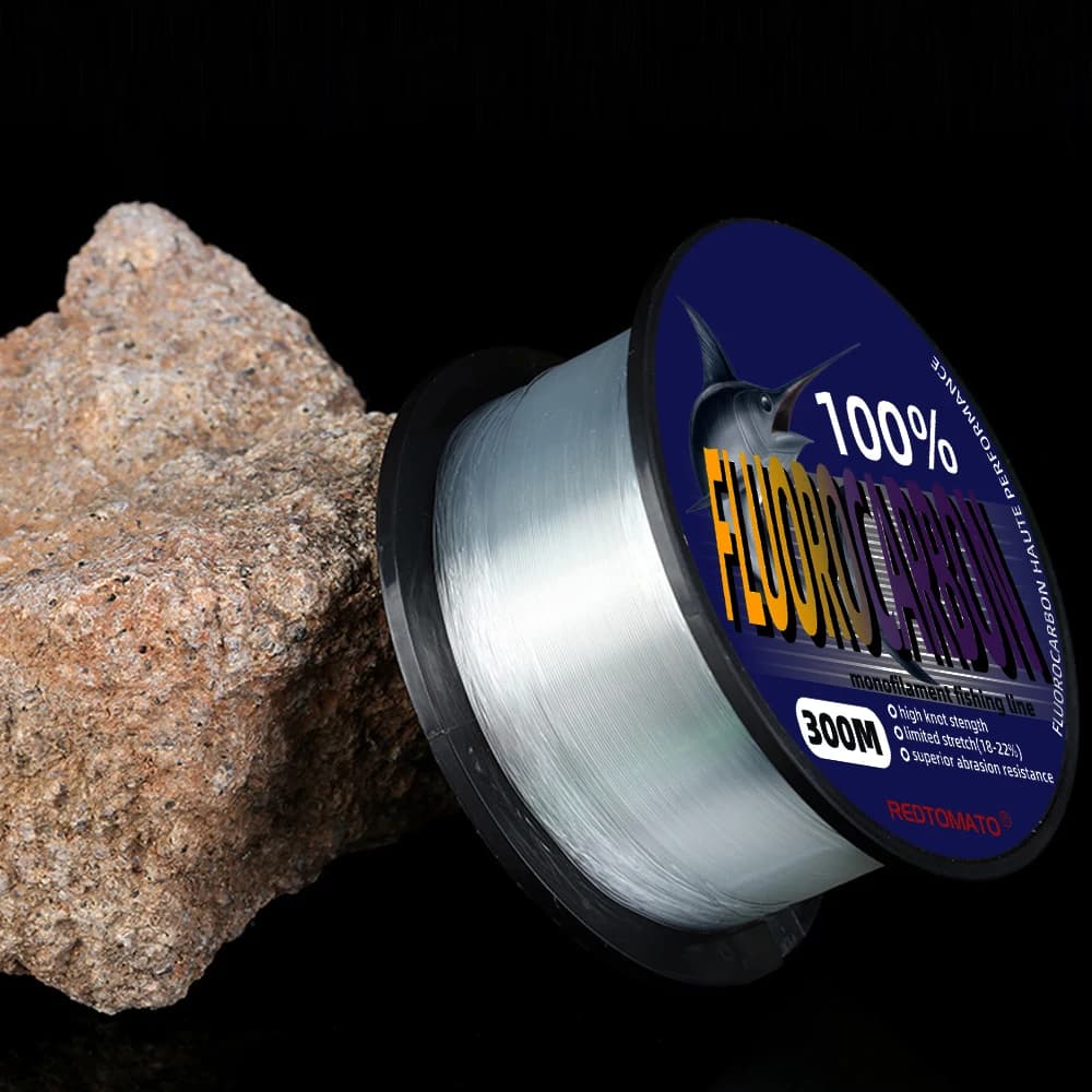 Ligne de pêche fluorocarbone japonaise 0.12 à 0.48mm, bas de ligne mer haute discrétion pour pêche aux leurres