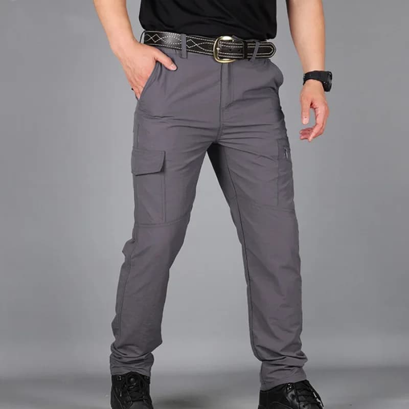 Pantalon cargo travail asiatique homme pour pêche professionnelle et activités intensives