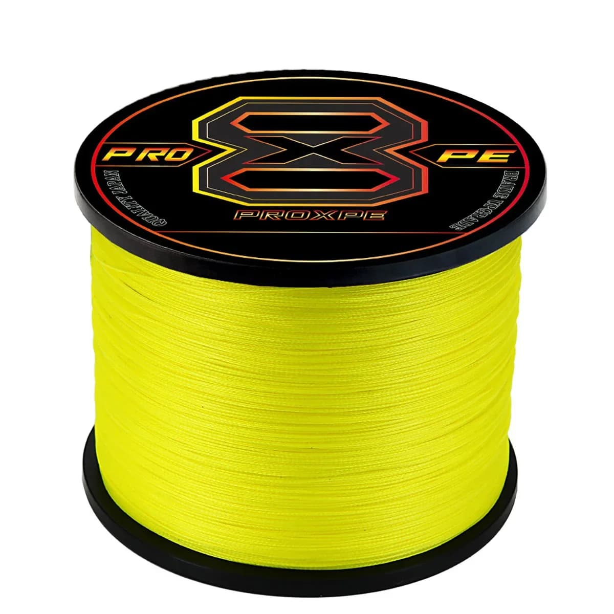 Ligne PE tressée PROXPE 8 brins super résistante pour carpe et leurres - 100M à 1000M 22-90LB