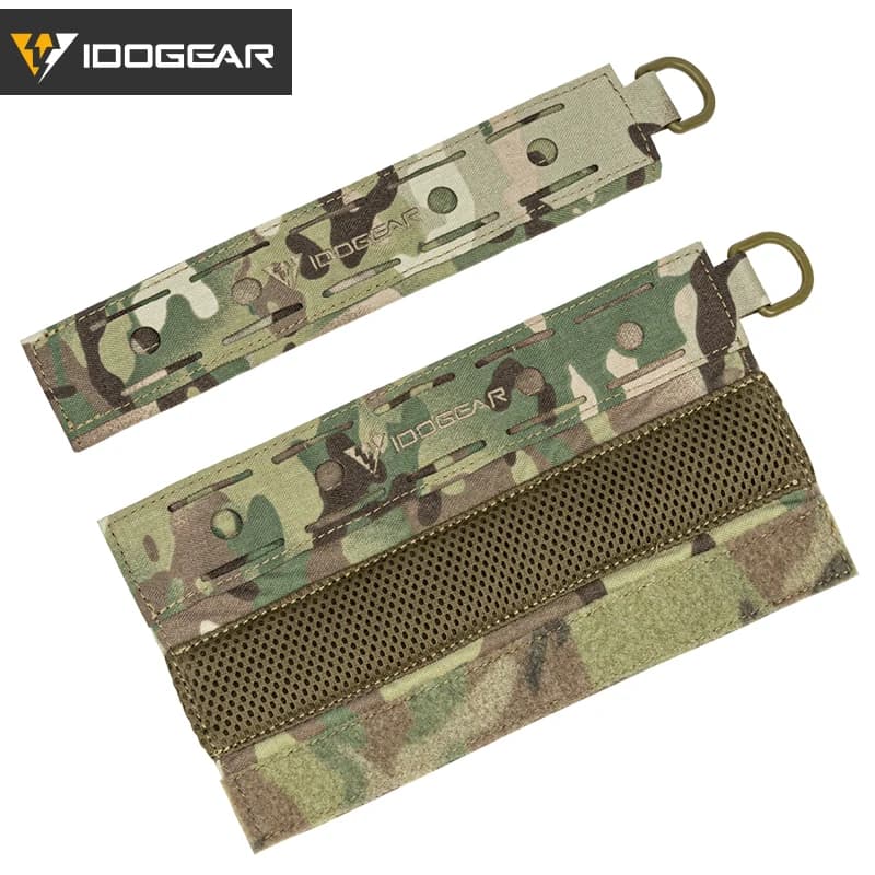 Housse casque audio tactique IDOGEAR avec attache D boucle MOLLE pêche communication