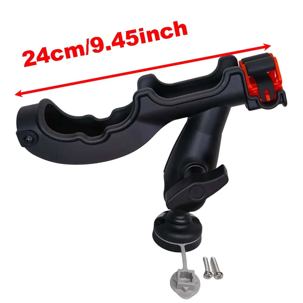 Support rotatif pour canne à pêche kayak - Fixation pivotante étanche pour bateau et yacht - Monture universelle