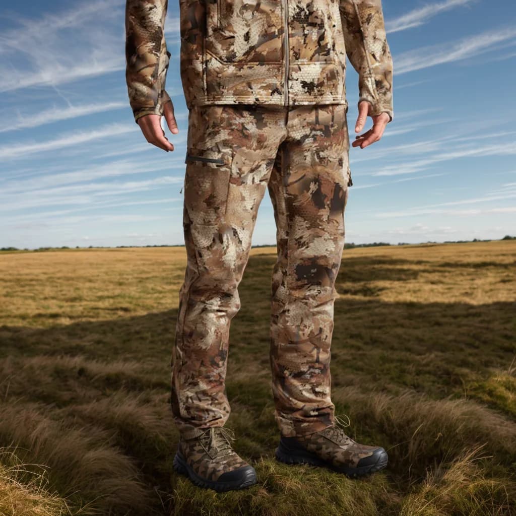 Pantalon traversée séchage rapide élastique 4 côtés - Pêche, camouflage outdoor, chasse léger