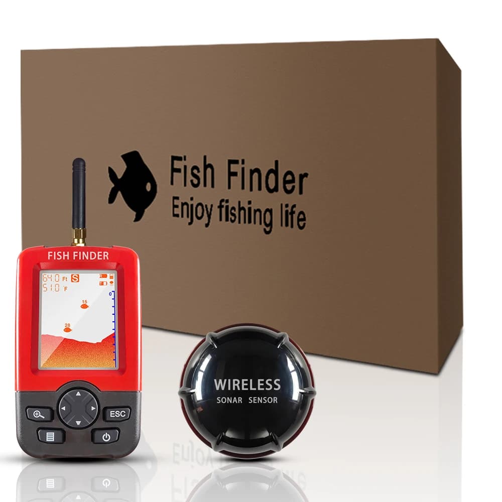 Détecteur de poissons portable sans fil FindFish XJ01 sonar échosondeur pour accessoires pêche